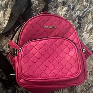 Steve Madden Fuchsia Backpack